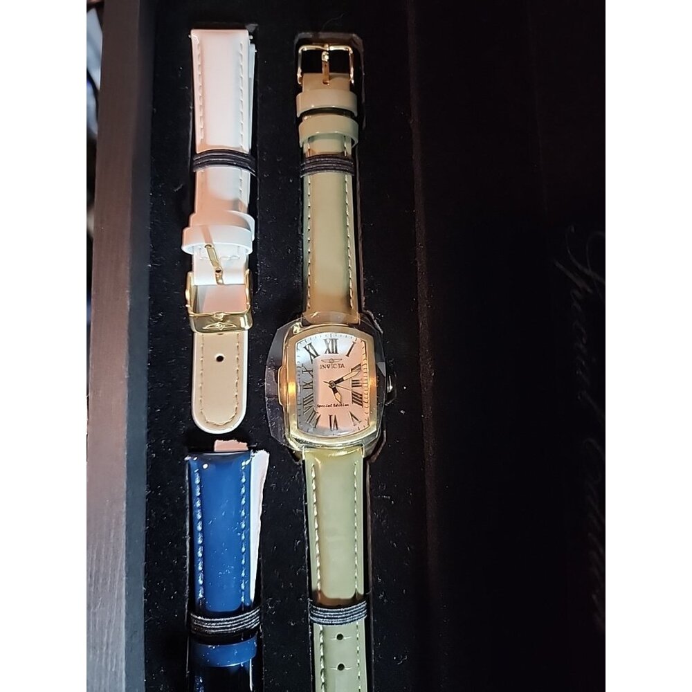 Invicta Lupah Crystal Mother of Pearl Dial Ladies Watch #20456 - Special Edition